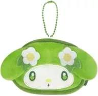 マイメロディ ミニフェイスポーチ 抹茶 「サンリオキャラクターズ」