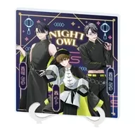 08.集合デザイン(ネオンチャイナver.) 描き下ろしイラスト アクリルアートボード 「ハンドレッドノート」