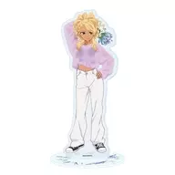 01.山本(ラベンダーver.) 描き下ろしイラスト アクリルスタンド 「フードコートで、また明日。」