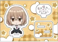 八百歳比名子(制服) ぺたん娘アクリルフィギュア 「私を喰べたい、ひとでなし」