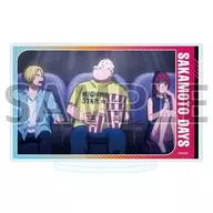 [新品] 58.坂本太郎＆朝倉シン＆陸少糖(場面写イラスト) アクリルスタンド 「SAKAMOTO DAYS」