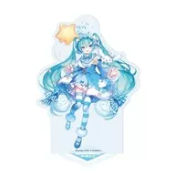 02.(コラボイラスト) ホログラムアクリルスタンド 「初音ミク×シナモロール」