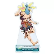 01.サンラク＆カーバンクル衣装(描き下ろしイラスト) アクリルスタンド 「TVアニメ シャングリラ・フロンティア×ぷよぷよ」