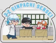 01.坂田銀八＆志村新八＆神楽 ダイカットアクリルブロック 「TVアニメ 3年Z組銀八先生」
