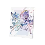 ソルト(ぷりずむぷらす)＆みるく(ぷりずむぷらす) F3号キャンバスボード 「maimai でらっくす PRiSM PLUS」