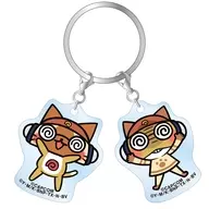 クルルアイルー＆クルル 2連アクリルキーホルダー 「モンスターハンター×ケロロ軍曹」