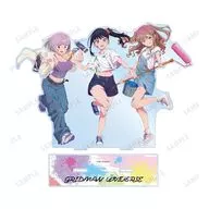 集合 描き下ろし ペインタースタイルver. BIGアクリルスタンド 「グリッドマン ユニバース」