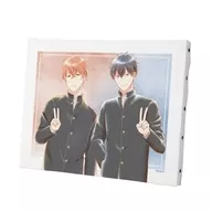 佐藤真冬＆上ノ山立夏 Ani-Art aqua label 第3弾 F0号キャンバスボード 「映画 ギヴン 海へ」