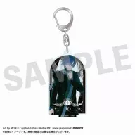 [新品] アオ アクリルキーホルダー 「STEAKA 『ヲチラレ』 初音ミク×オバケン」