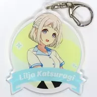 [新品] 葛城リーリヤ 描き下ろし BIGアクリルキーホルダー ボウリングシャツver. 「学園アイドルマスター」