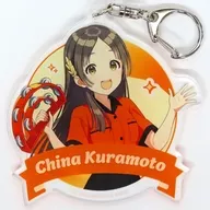 [新品] 倉本千奈 描き下ろし BIGアクリルキーホルダー ボウリングシャツver. 「学園アイドルマスター」