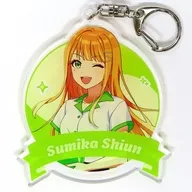 [新品] 紫雲清夏 描き下ろし BIGアクリルキーホルダー ボウリングシャツver. 「学園アイドルマスター」