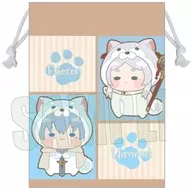 A.ヒンメル＆フリーレン もふまにあ巾着 「葬送のフリーレン」