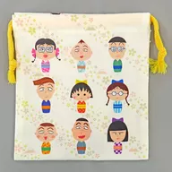 友達 巾着 「ちびまる子ちゃん」