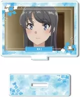 デザイン02(桜島麻衣B) ミニアクリルスタンド 「青春ブタ野郎はサンタクロースの夢を見ない」