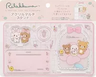 集合 Makeup Rilakkumaテーマ アクリルマルチスタンド 「リラックマ」