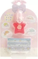 集合(ピンク) リング付ネイルセット 「すみっコぐらし」
