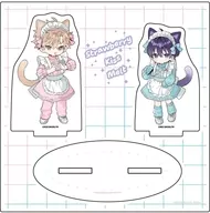 03.C(描き下ろしイラスト) アクリルスタンドプレート 「ストロベリーキス・メルト」