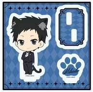 02.竜ヶ峰帝人 猫耳バトラーver.(ミニキャライラスト) アクリルスタンドプレート 「デュラララ!!×2」