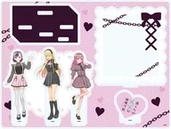 01.集合デザイン ダークガーリーver.(描き下ろしイラスト) アクリルジオラマ 「TVアニメ 渡くんのXXが崩壊寸前」