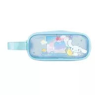 シナモロール ジグリーゼリー ハンドル付きマットクリアポーチ 「サンリオキャラクターズ」