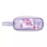 クロミ ジグリーゼリー ハンドル付きマットクリアポーチ 「サンリオキャラクターズ」