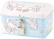 シナモロール のんびりナチュラル カギ付き缶バンク 「サンリオキャラクターズ」