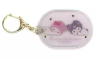 マイメロディ＆クロミ(パープル) アクリルキーホルダーぼーっとチルタイムシリーズ 「サンリオ」