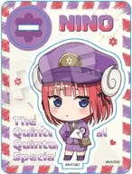 中野二乃 おとどけメェる アクリルマスコット 「五等分の花嫁*」