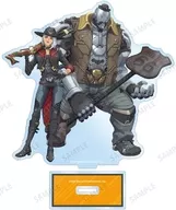 [新品] アッシュ＆B.O.B メレさんイラスト BIGアクリルスタンド 「オーバーウォッチ 2」