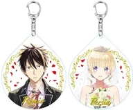 B.露壬雄＆ジュリエット(正面向き) ペアアクキーセット 「寄宿学校のジュリエット」
