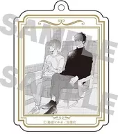 C.大野紬＆宇喜田煌成(イエロー) アクリルキーホルダー 「つむぎくんのさきっぽ」