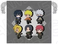 [新品] 集合(アラベスクファッション デフォルメver.) 巾着 「NARUTO -ナルト- 疾風伝」