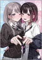 [新品] 志乃＆恋(ハートポーズver.) ミニアクリルアート 「志乃と恋」