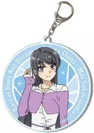 デザイン01.桜島麻衣(A) ビッグアクリルキーホルダー 「青春ブタ野郎はサンタクロースの夢を見ない」