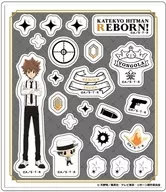 リボーン＆沢田綱吉 アクリルフレークパーツ 「家庭教師ヒットマンREBORN!」