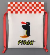腕組み 豆巾着 「ピングー(PINGU)」