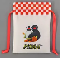 ピングー＆ピンガ 豆巾着 「ピングー(PINGU)」