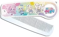 [新品] 01.集合A 音楽の秋ver.(ミニキャライラスト) 折りたたみコーム 「ひみつのアイプリ」