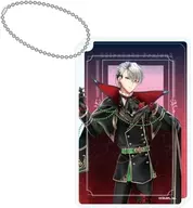 01.ジュダ ハロウィンver.(描き下ろしイラスト) アクリルブロックキーホルダー 「白猫プロジェクト」