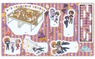 [新品] 01.ハロウィンver.(グラフアートイラスト) プレミアム アクリルジオラマプレート 「3年Z組銀八先生」