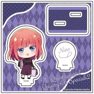 [新品] 12.中野二乃 ショッピングver.(ミニキャライラスト) アクリルスタンドプレート 「五等分の花嫁*」