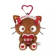 フリルハート カラビナ付きマスコット 「チョコキャット」