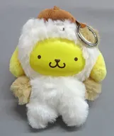 ポムポムプリン ファインフェイスミニ おともだち着ぐるみ 「サンリオキャラクターズ」