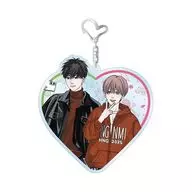 [新品] 柿本健＆田中優也 はなげのまい先生 描き下ろし BIGアクリルキーホルダー 公園ver. 「高良くんと天城くん×兄貴の友達」