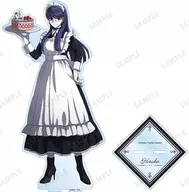 [新品] 雫原比留子 描き下ろし 特大アクリルスタンド メイドver. 「HUNDRED LINE -最終防衛学園-」