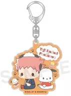 01.虎杖悠仁×ポチャッコ ラメアクリルキーホルダー 「呪術廻戦×サンリオキャラクターズ」