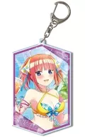デザイン02(中野二乃) ビッグアクリルキーホルダー Ver.2 「五等分の花嫁＊」
