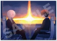 春夏冬ハル＆立浪シオンB(ネイビー) アクリルボード 「さいはて駅」