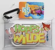 ニック＆ジュディ クリアマルチケースS 2Dアートシリーズ 「ズートピア2」